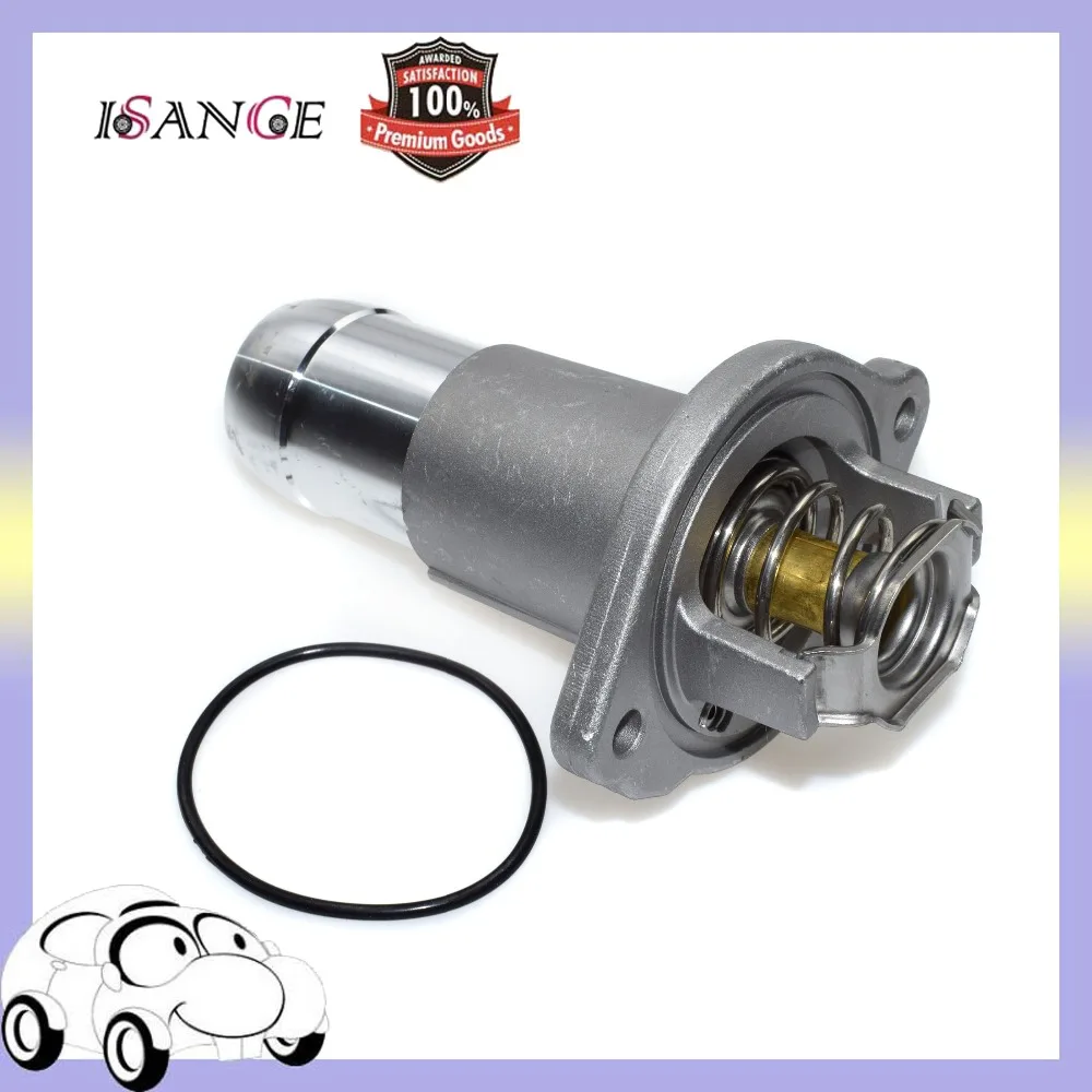 ISANCE Coolant Thermostat Water Inlet Assembly For GMC Canyon Chevrolet