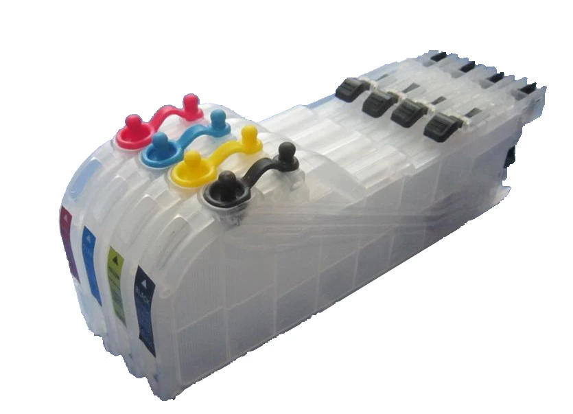 

1 Set LC663 LC665 LC667 LC669 For Brother Refillable Ink Cartridge Without Chip For Brother MFC-J2320 MFC-J2720 J2320 J2720