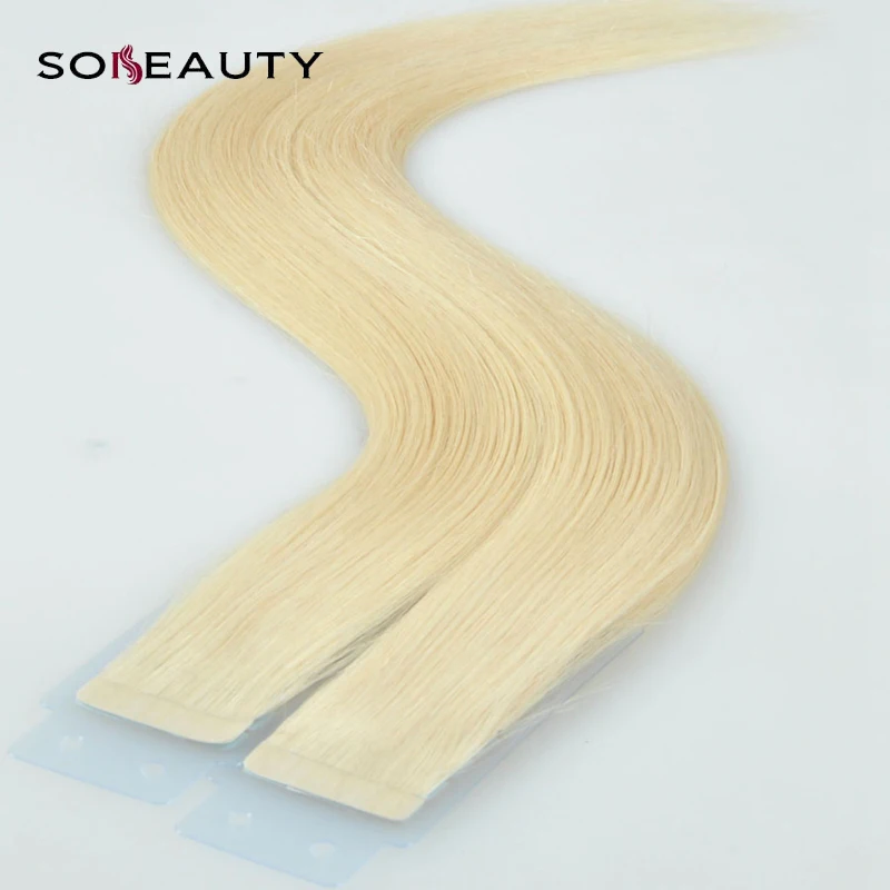 Накладные человеческие волосы Sobeauty прямые 613 #14 'ཌ'' 18 'ཐ'' перуанские