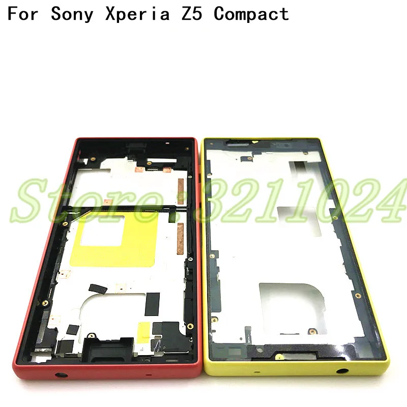 Occlusie kalf Begrafenis New Phone Middle Frame For Sony Xperia Z5 Compact E5803 E5823 Case  Replacement Parts Housing Metal With Dust Plug And Adhesive - Mobile Phone  Housings & Frames - AliExpress