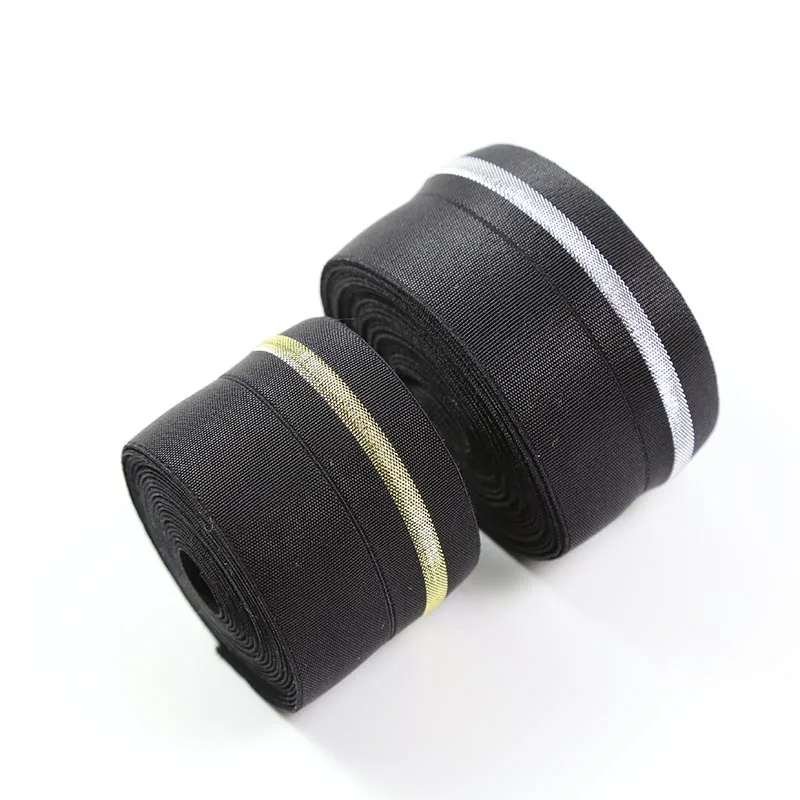 

Black foldable Elastic Bands 40MM Elastic Ribbon Clothing Bags Trousers Elastic Rubber DIY Sewing Accessories rubber band