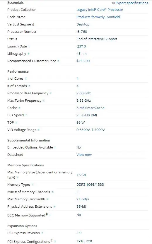 Free shipping Original Intel Core i5-760 Processor 2.8 GHz 8MB Cache Socket LGA1156 45nm Desktop CPU I5 760 scrattered piece top cpu