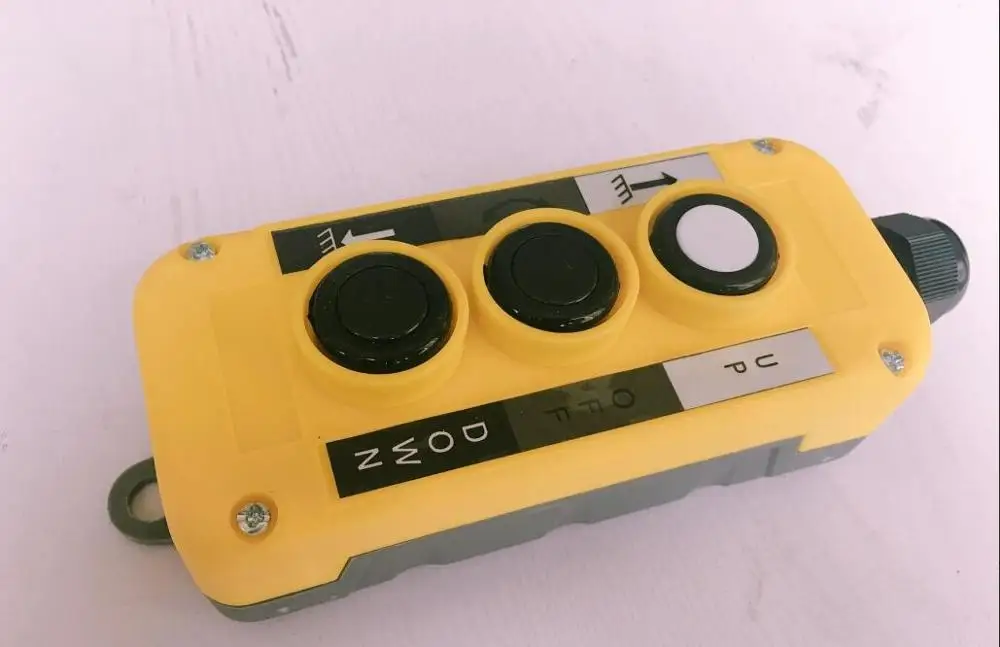 

Hoist Crane 3 Pushbuttons Pendant Control Station