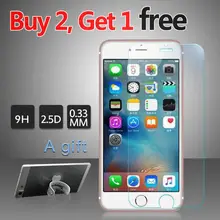 Screen Protector Tempered Glass For iPhone 7 7plus 9H 0.33mm Anti Impact AntiFingerprint Protective Glass Film For iPhone 7