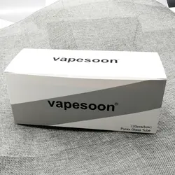 20 штук оригинальный vapesoon Pyrex Стекло трубки 5 мл для курения Stick V8 комплект из углеродного волокна Edtion/TFV8 большой детские углеродного волокна