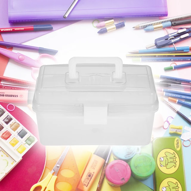 Art Supplies Organizer Bag Craft Tool Storage Tote Carrying Case Artist  Travel C