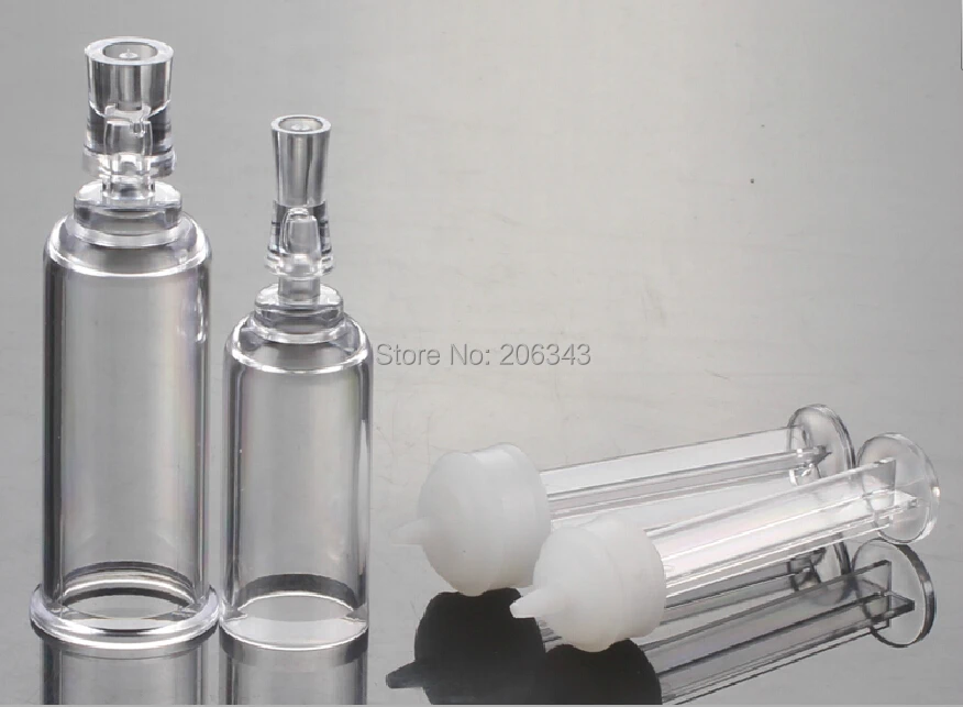 10ML test airless lotion bottle for cosmetic or injection bottle