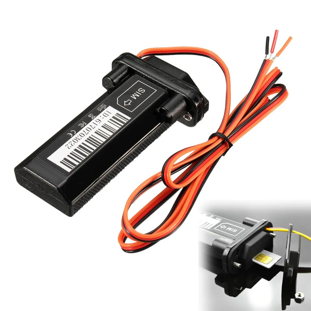 

GPS GSM Tracker Car Motorcycle Locator Remote Control With Real Time Monitoring System APP WiFi Vehicle Tracking Device