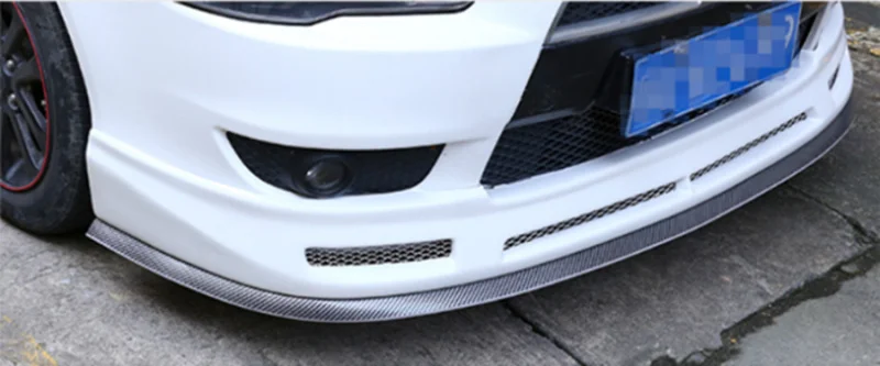 Coche labio delantero falda lateral de carrocería parachoques delantero para Audi A1 A2 A3 A4 A5 A6 A7 A8 Q2 q3 Q5 Q7 S3 S4 S5 S6 S7 S8 TT TTS RS3-RS6