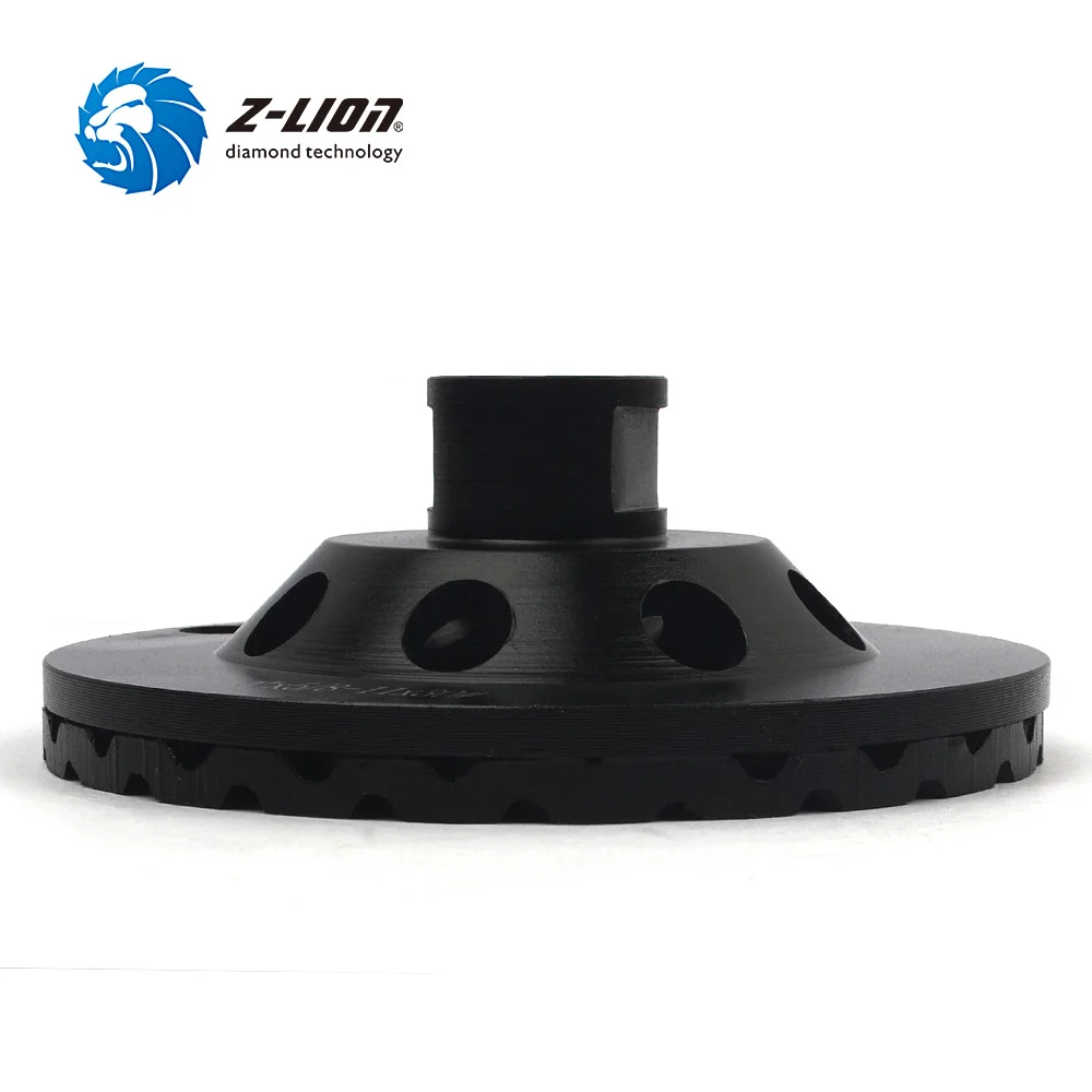 Z-LION 3pcs/lot 4 inch Diamond Grinding Wheel Disc Concrete Marble Granite Grinding Tool Double Layer Segment Cup Wheel Dish
