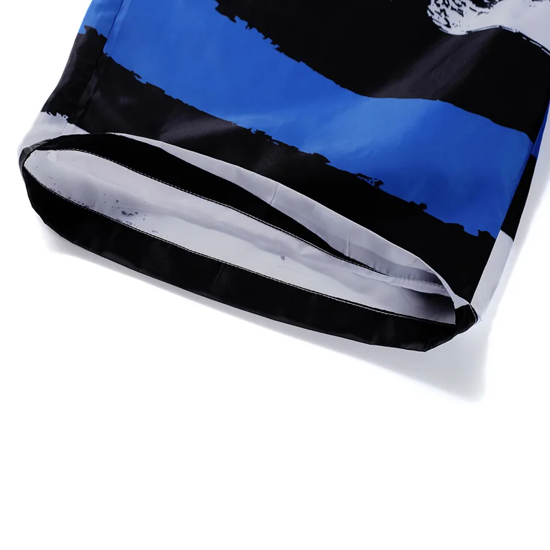 Men's Sports Short Beach Shorts Stripe Star Printed Board Shorts Surfing Swimming Boxer Trunks Bathing Suits Swimwear Swimsuits