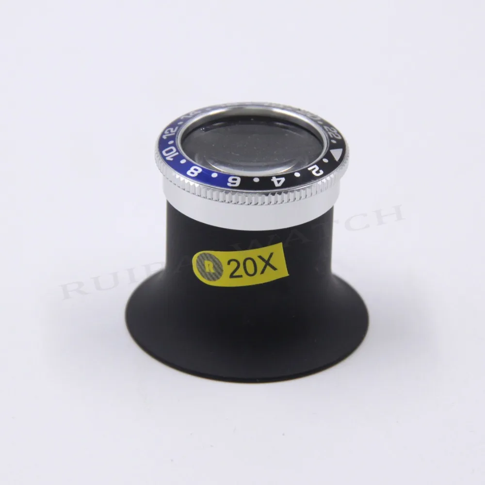 Premium Quality 3X/5X/10X/20X Watch Collectors Eye Loupe RLX SubMariner and GMT Series