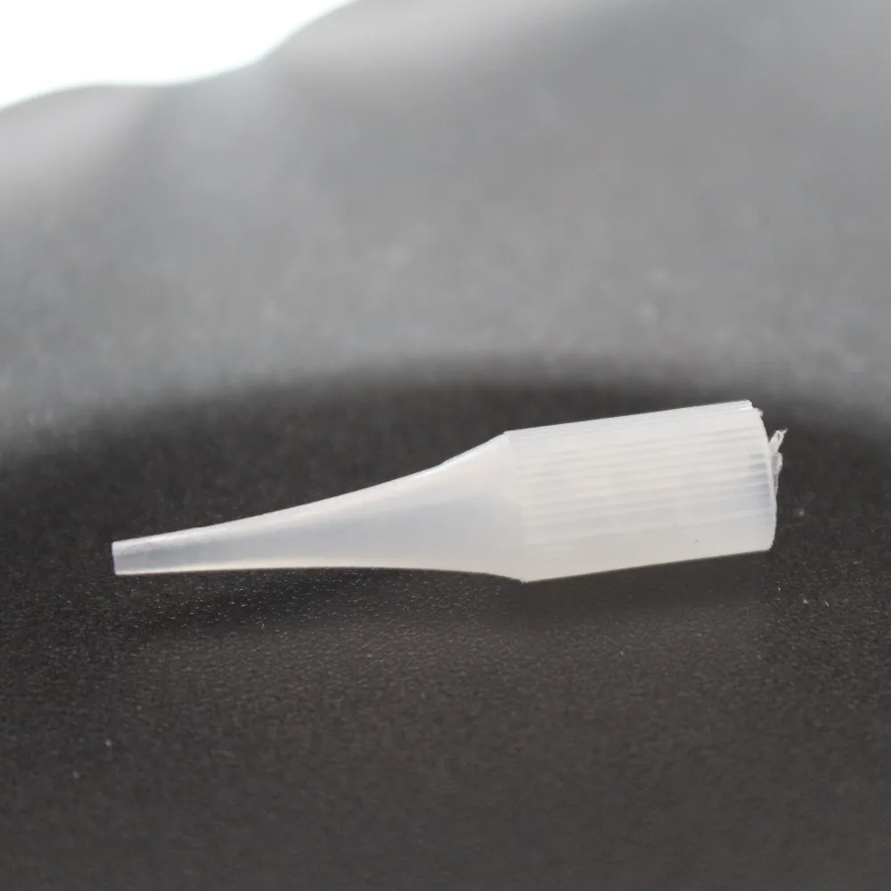 100Pcs 3RL Permanent Makeup Needle Tip Eyebrow Tattoo Needle Caps Nozzle For Sunshine & Giant sun G-8650 G-9740 Tattoo Machine