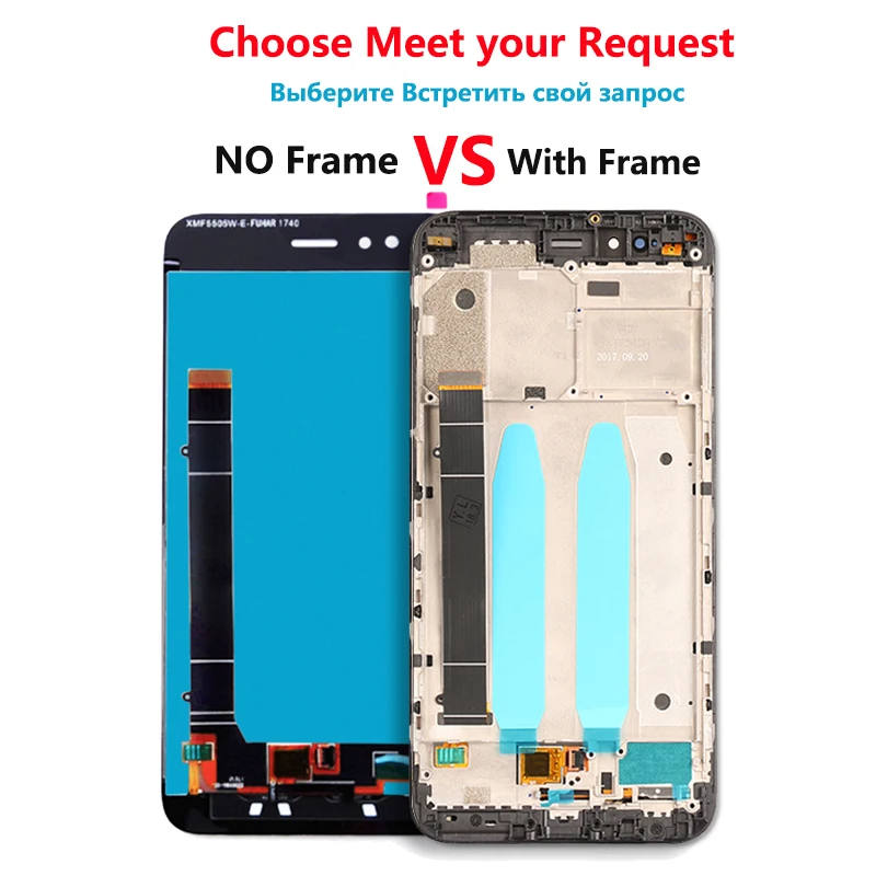  Screen For Xiaomi Mi A1 LCD Display+Touch Screen miA1 LCD Digitizer Premium Screen Replacement for 
