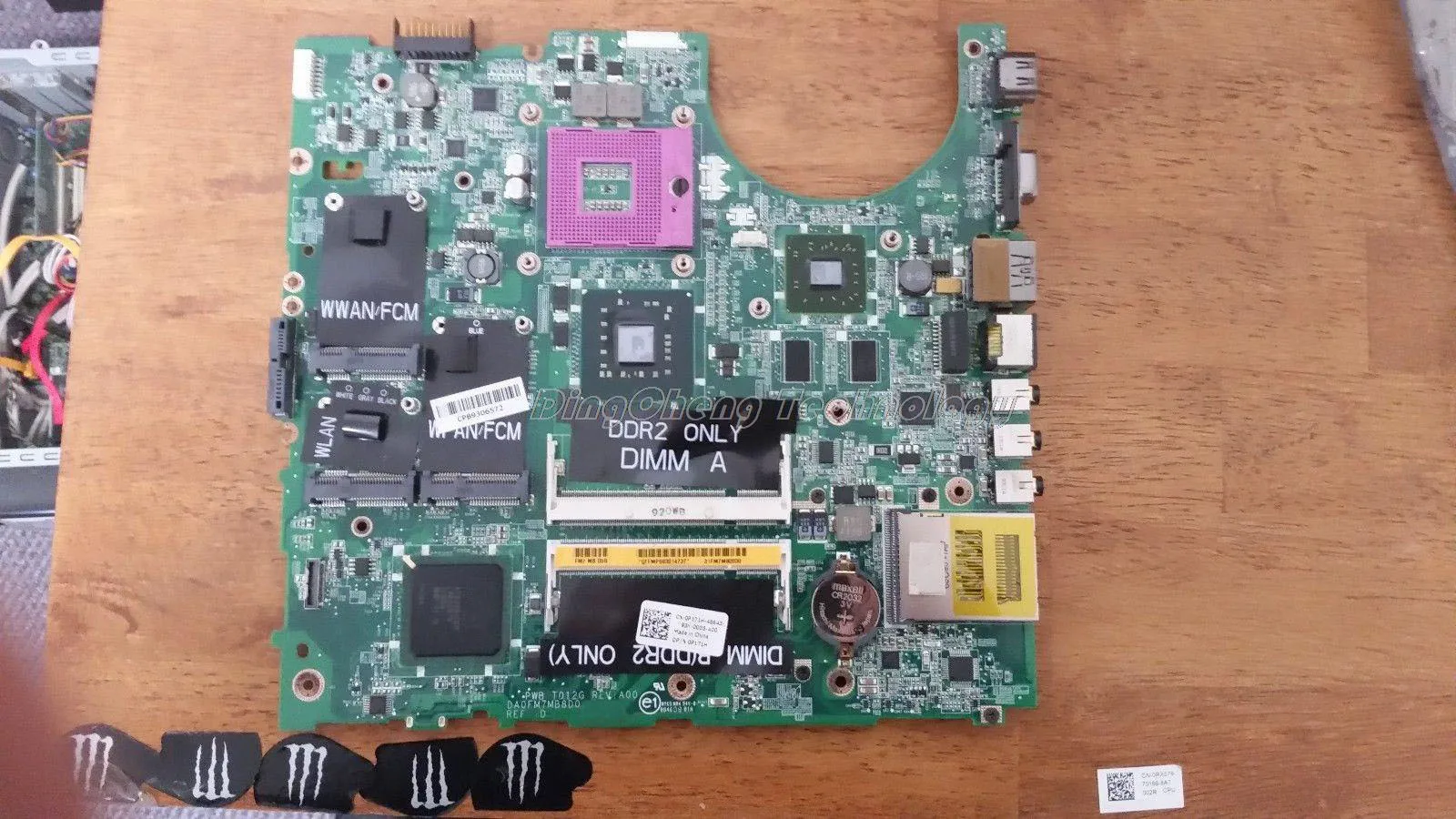 Материнская плата для ноутбука Dell Studio 1535 1537 0H281K CN PM965 DDR2 HD3470M материнская