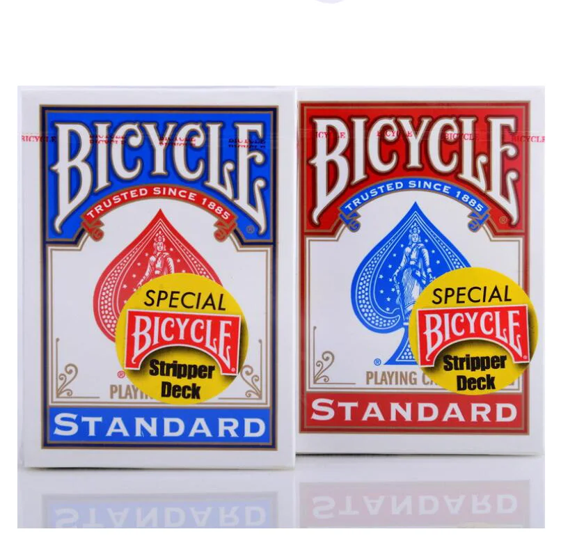 

Blue/Red Special Bicycle Stripper Deck Standard Playing Cards Magic Category Poker Cards for Professional Magician
