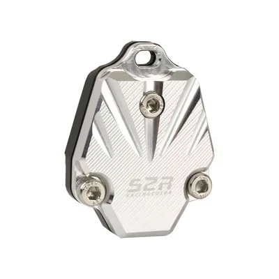 Колпачок для ключей для мотоцикла, украшение для CFMOTO CF650 650NK 400NK 250NK 400GT 650MT, алюминиевый защитный чехол для ключей - Цвет: Серебристый