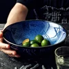 Japanese Kilnglazed Ceramic Noodle Bowl Rice Bowl Family Restaurant Ramen Bowl Large Soup Bowl Fruit Salad Instant Noodle ► Photo 1/6