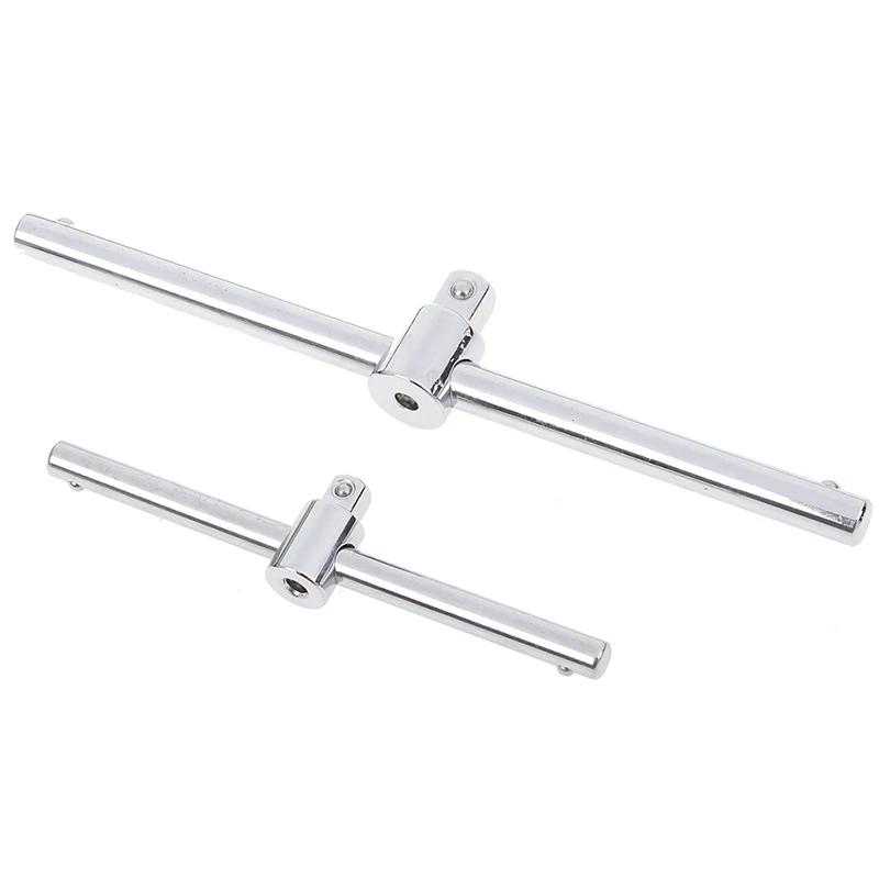 1/4" 3/8" 1/2" Driver Socket Wrench Extension Sliding Bar T-handle Socket Extension Connection For Ratchet Driver Auto Repair