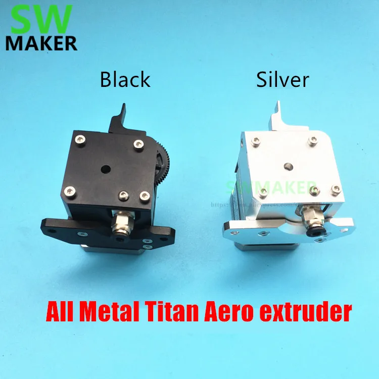 

3D printer All metal Titan Aero Extruder 1.75mm Universal for Prusa i3 MK2 MK3 3D printer for both Direct Drive Bowden extruder