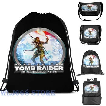 

Funny graphic print shoulder Bags women Tomb Raider (4) Single shoulder backpack travel for men Gym Bag