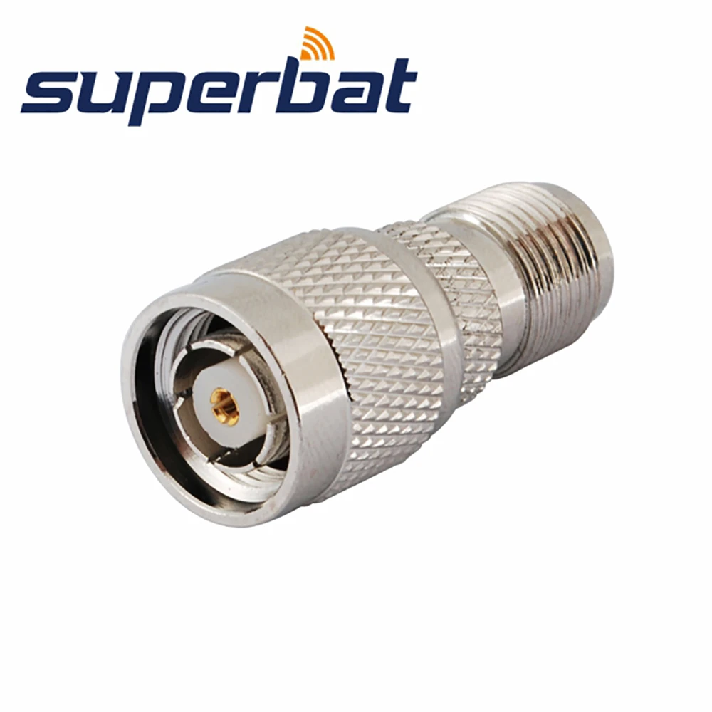 

Superbat RF Connector TNC adapter TNC Female Jack to RP-TNC Male Plug(Female Pin) Straight