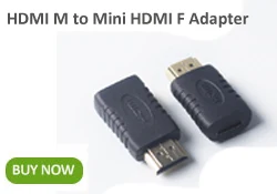 Ультра-лучший адаптер Micro HDMI Тип D штекер HDMI тип A Женский конвертер Разъем позолоченный 1080 P