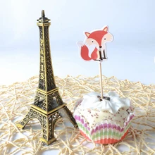 24 pcs С Днем Рождения вечерние Baby Shower &quotКролик&quot &quotМедвежонок&quot