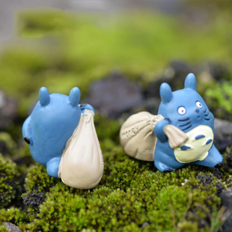 ZOCDOU 1 шт. тонари No Totoro Travel Man японская аниме модель Маленькая Статуэтка ремесло