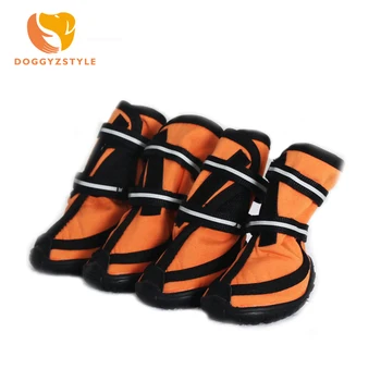 

Waterproof Four Season Pet Shoes for Small to Large Dog Oxford Bottom Reflective Anti-slip Bandages Pet Rain Boots DOGGYZSTYLE