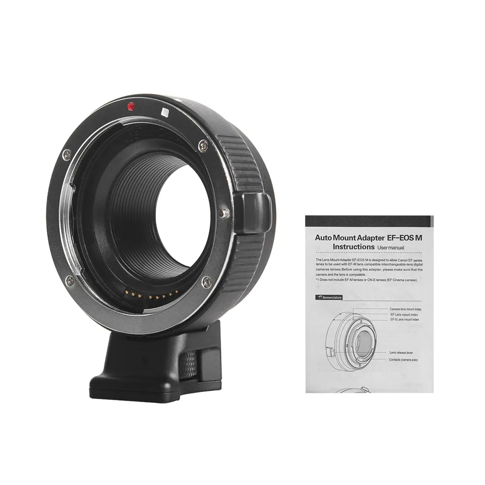 Commlite EF EOSM электронный AF адаптер объектива с автофокусом для Canon S объектив EOS M M1 M2 M3