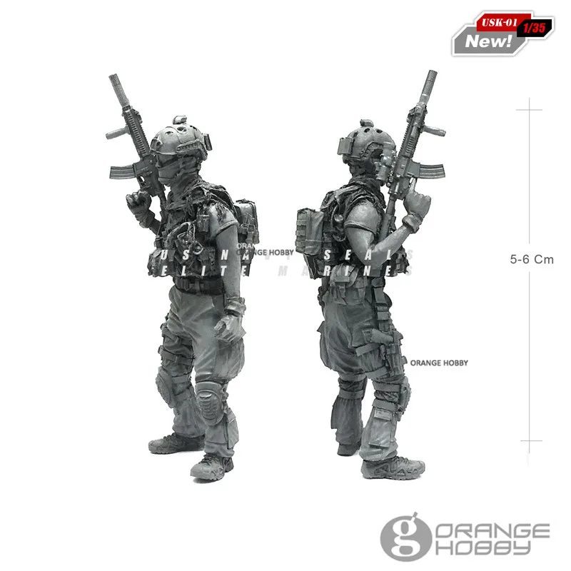 OHS YuFanModel 1/35 USK-01-08 USK серия спецназ Часть I сборка военные полимерные миниатюры Модели Строительные наборы oh