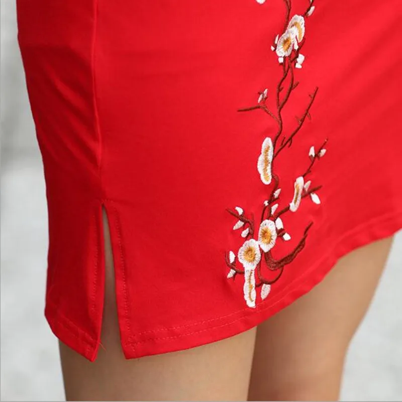Зимнее китайское традиционное платье qipao Женские китайские cheongsams восточные