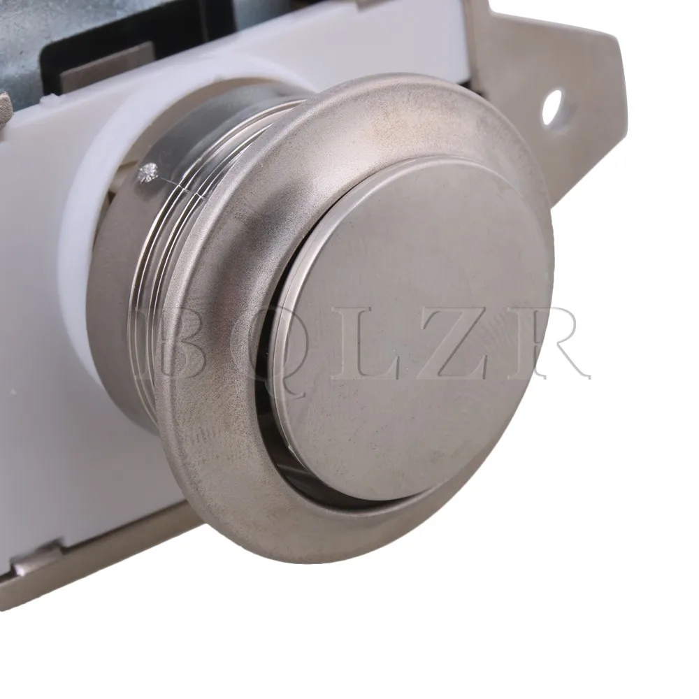 BQLZR 26 мм открывающийся жемчуг с отверстиями никель кнопочная ручка защелки для шкафа для дома НА КОЛЕСАХ КАРАВАН дверный шкаф Упаковка из 20