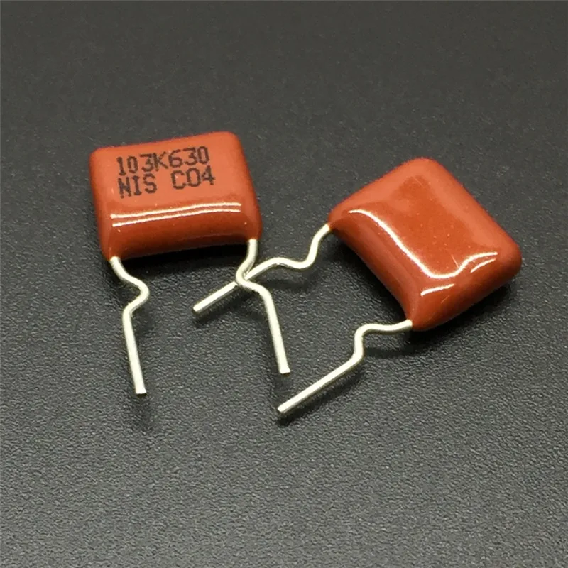 10 шт./100 шт. NISSEI Конденсатор CBB MMXF 630V 103 K 10% 0 01 мкФ 10nF шаг = 7 5 мм металлизированный