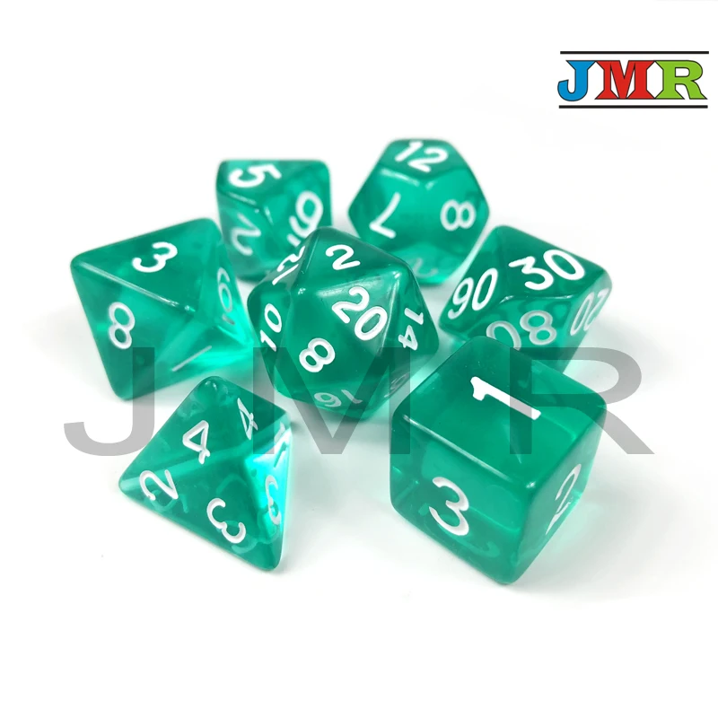 7 قطعة/المجموعة متعدد الوجوه Rpg Dnd الألعاب النرد ، مجموعة من D4 D6 D8 D10 ٪ D12 D20 ، مثالية للترفيه ، الجدول-لعبة ، منضدية لعبة