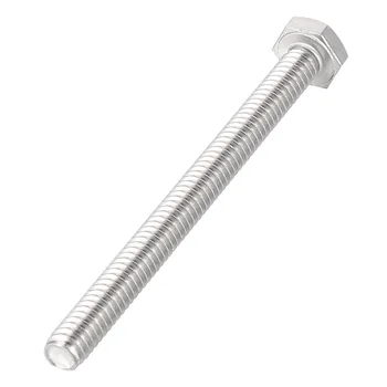 

Uxcell 10Pcs 1/4"-20 x 3" Bolts 304 Stainless Steel Hex Head Screw Bolts Fastener For Communication Equipment Office Appliance