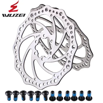 

1 Pcs 6 Bolts 160mm MTB Road Bike Disc Brake Rotors Hydraulic Mechnical Mountain Bike Disc Brake Rotor