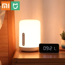 Xiaomi Mijia прикроватная лампа 2 умный стол светодиодный ночник Bluetooth WiFi сенсорный контроль светодиодный свет для Apple HomeKit Siri mihome APP