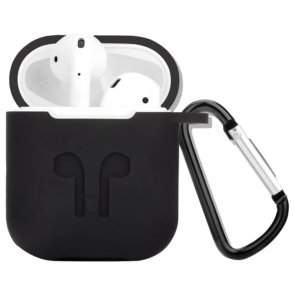 Duszake силиконовый защитный чехол для AirPods зарядный противоударный Earpods с защитой