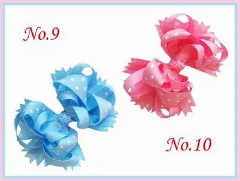 

50 PCS FASHION BLESSING Girl 4-4.5" Boutique Funky Hair Bow 92 Styles clip