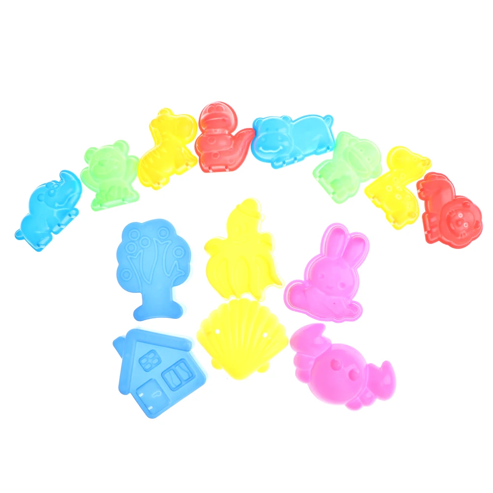 

1set Indoor Magic Play Sand Castle Models Building Dynamic Magic Sand Clay Model Building Toys DIY Educational Toys Multi Style