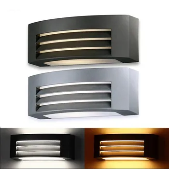 

Outdoor Waterproof Wall Lamps AC85-265V Aluminum E27 Wall Light Courtyard Garden Porch Corridor Lights retro Wall Lamp SNYKA