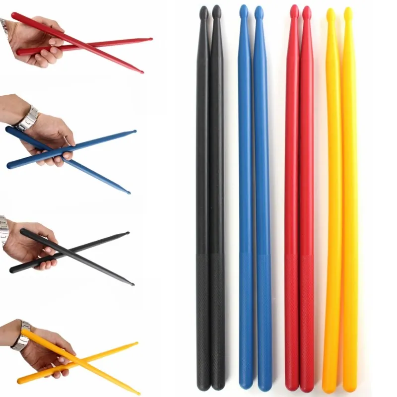 5A Drumstick Musikinstrumente Stangen Buntes Nylon Anti Slip