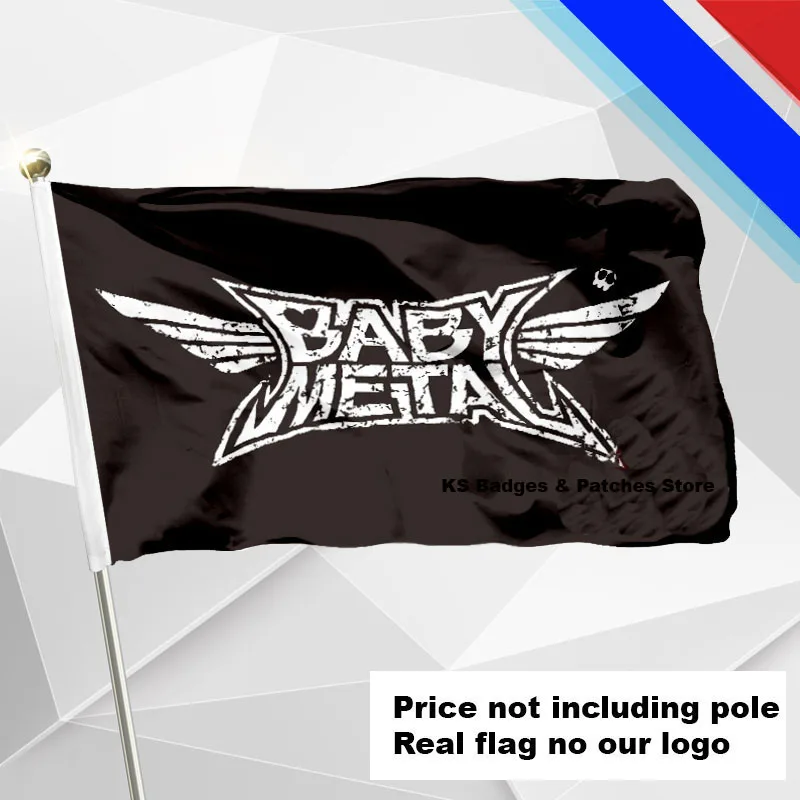 

Baby Metal Flag Flying Flag Fabric Flag Flying Flag Various Size Price Not Including Pole