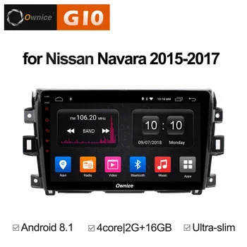 

Quad 4Core 2GB RAM+16GB ROM Android 8.1 Car DVD Player For Nissan Navara 2015 2016 2017 GPS Navi Radio BT Stereo 4G WIFI TPMS+