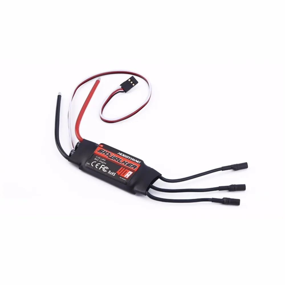 Hobbywing SKYWALKER 40A Build-in BEC 2A Brushless Speed Controller ESC For Trex 450 400 Rc Helicopters I.988661307