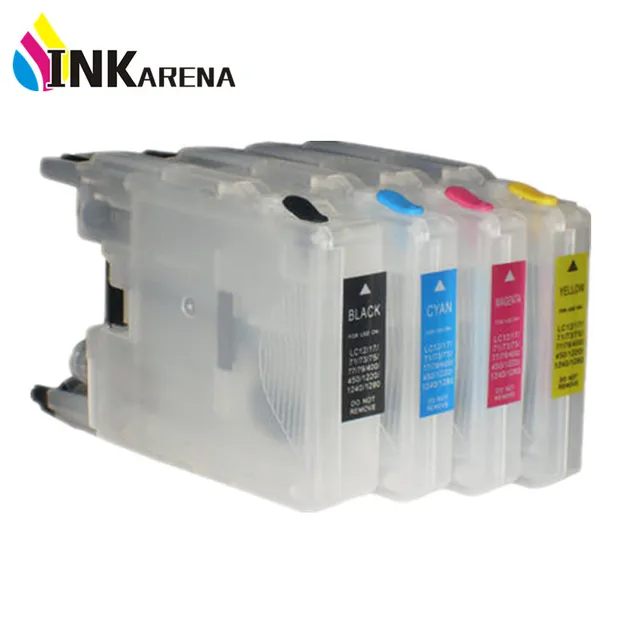 Refill Ink Cartridge for Brother Printer LC75 LC77 LC79 LC400 LC450