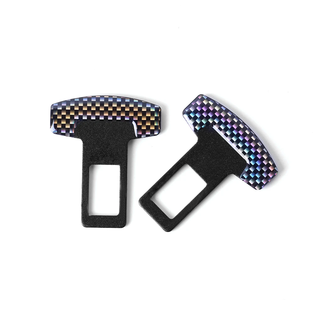 2 pcs Car Seat Safety Belt Buckle Clip Replacement Universal Seat Belt