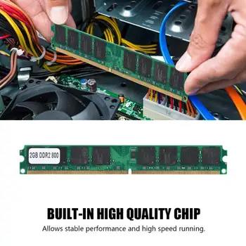 

DDR2 2G 800MHz PC2-6400 PC Memory Ram 240Pin Module Board Compatible for Intel